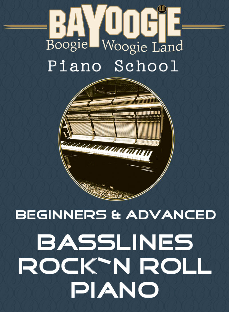 Piano School: "Basslines Rock`n Roll Piano"