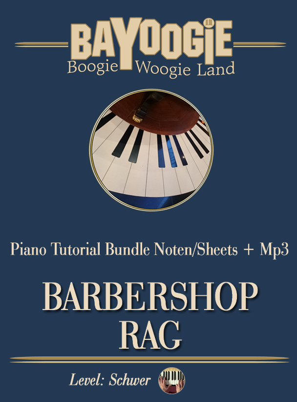 Piano Kurs "BARBERSHOP RAG"