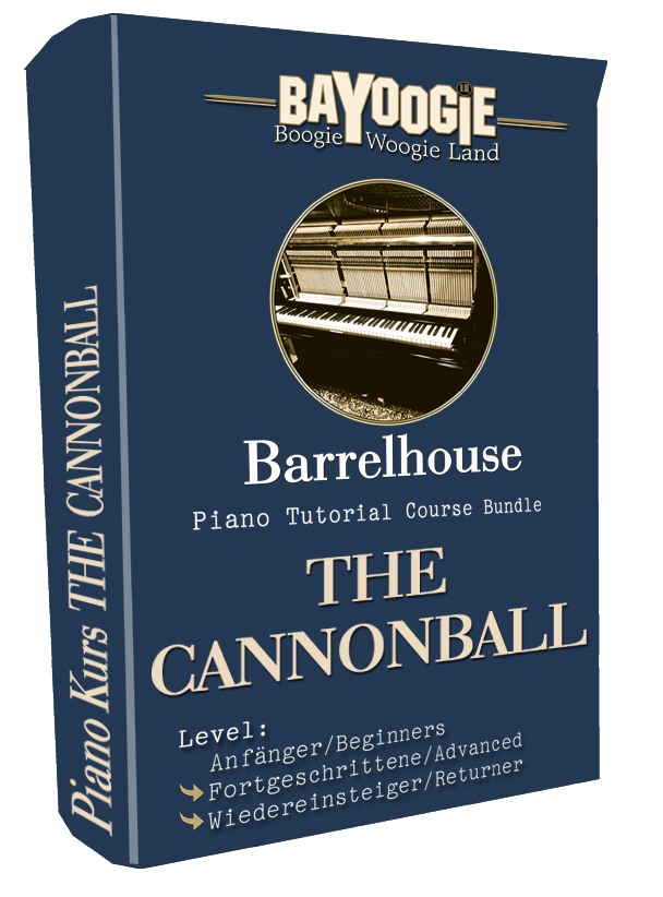 Piano Kurs "THE CANNONBALL STOMP"