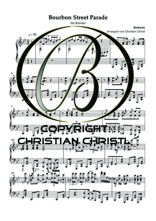 Piano Kurs "BOURBON STREET PARADE" – Bild 2