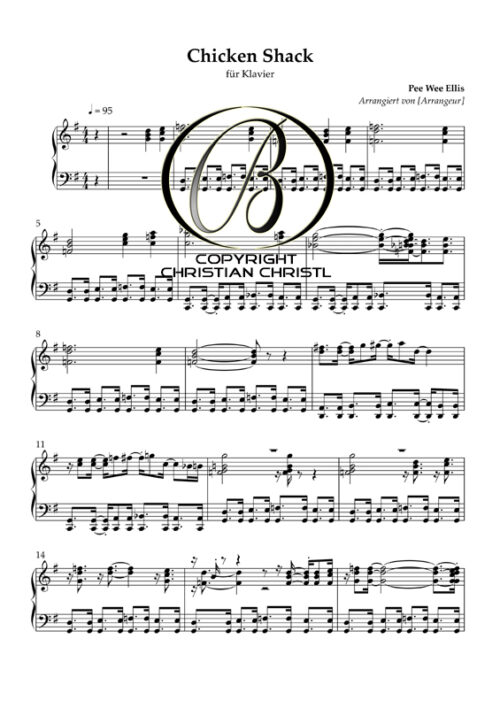 Piano Kurs "CHICKEN SHACK" – Bild 2