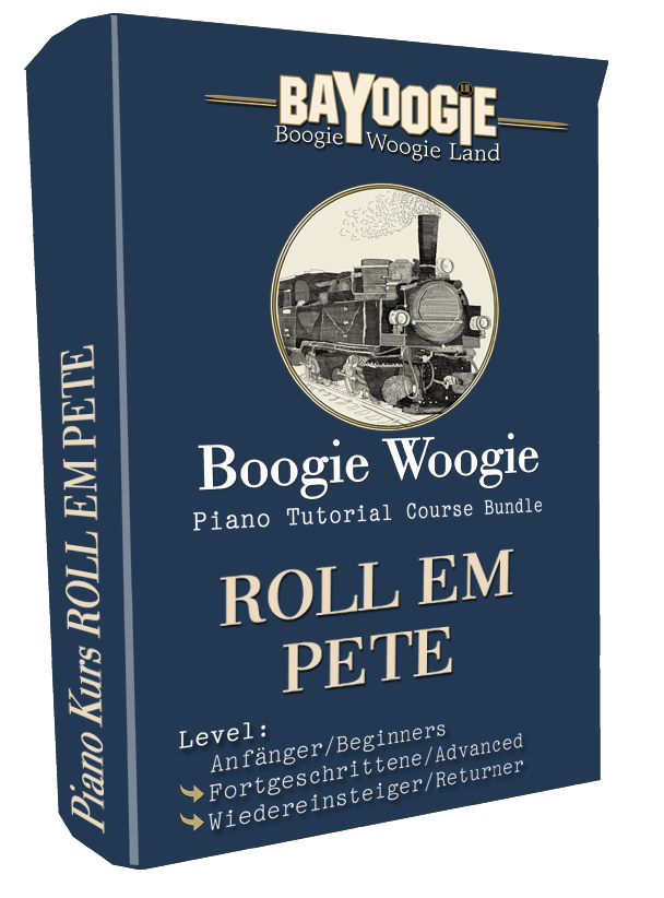 Piano Kurs "ROLL EM PETE"