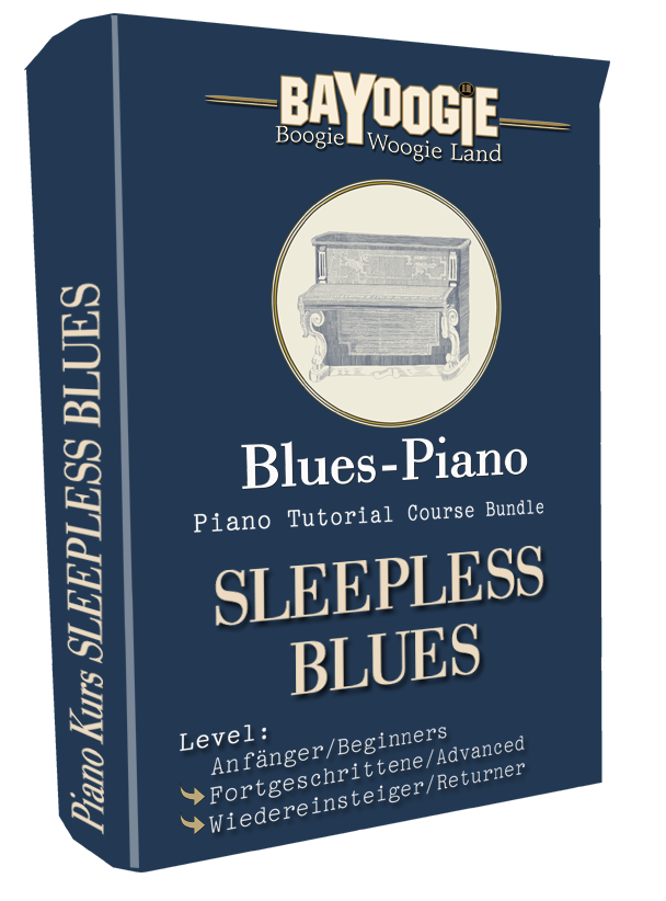 Piano Kurs "SLEEPLESS BLUES"