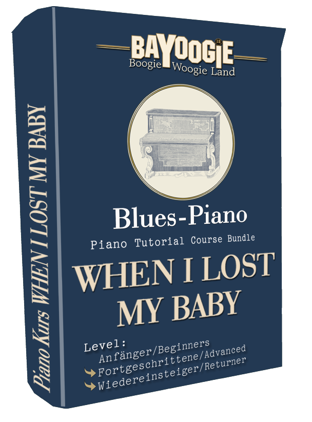 Piano Kurs "WHEN I LOST MY BABY"
