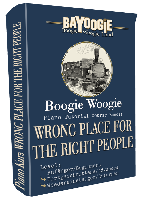 Piano Kurs "WRONG PLACE FOR THE RIGHT PEOPLE"