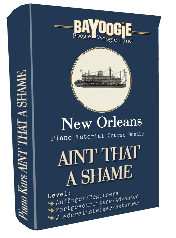 Piano Kurs "AINT THAT A SHAME"