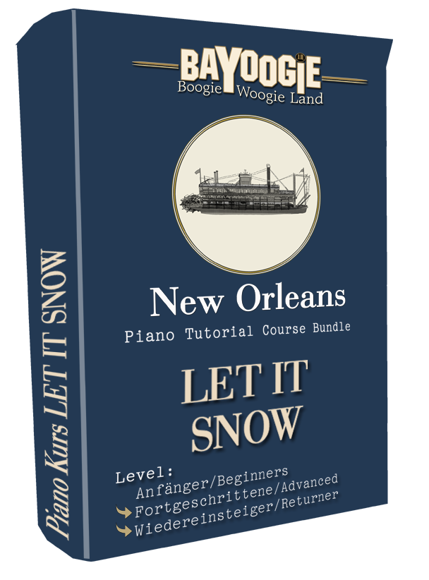Piano Kurs "LET IT SNOW"