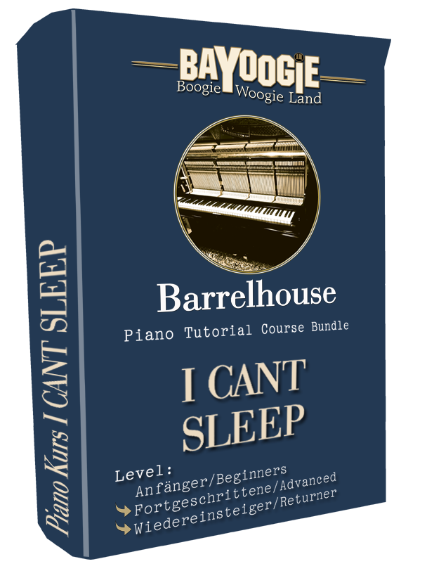 Piano Kurs "I CANT SLEEP"
