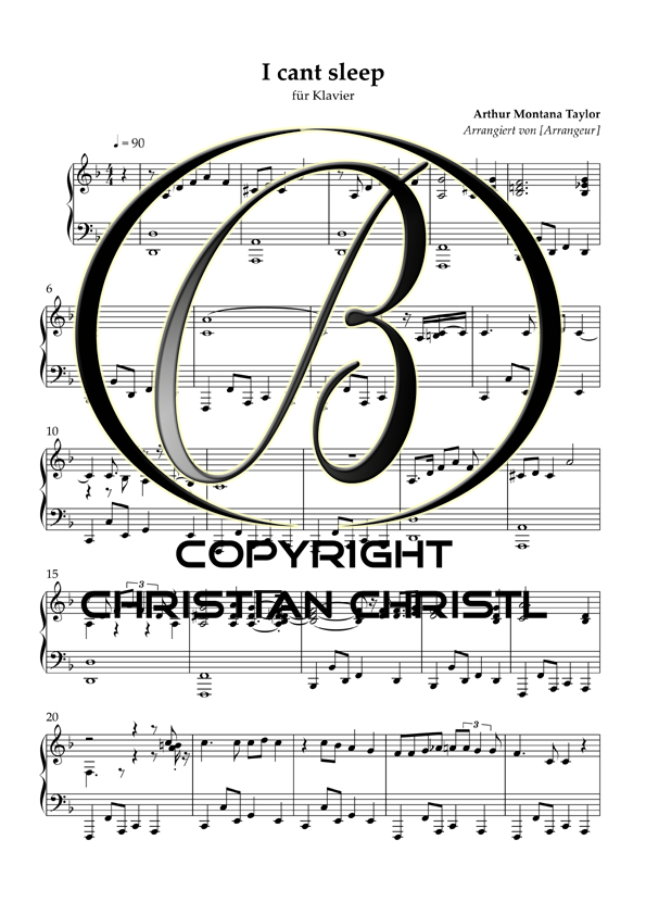 Piano Kurs "I CANT SLEEP" – Bild 2