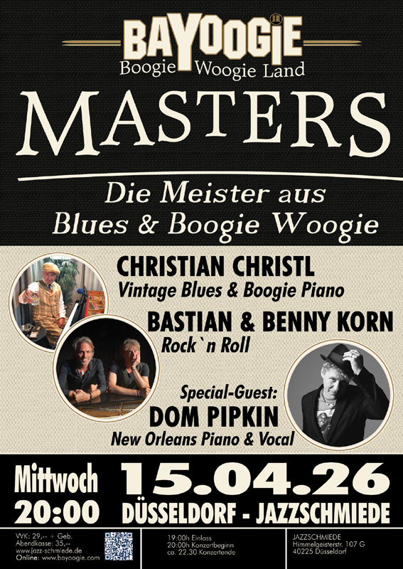 Ticket: Bayoogie Masters Düsseldorf - April 15, 2026