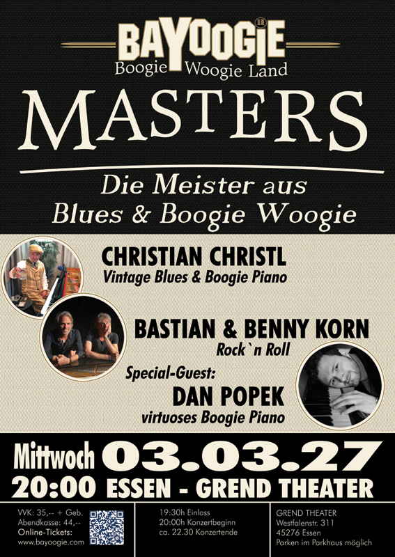 Ticket: 03.03.27 Essen - März 3, 2027