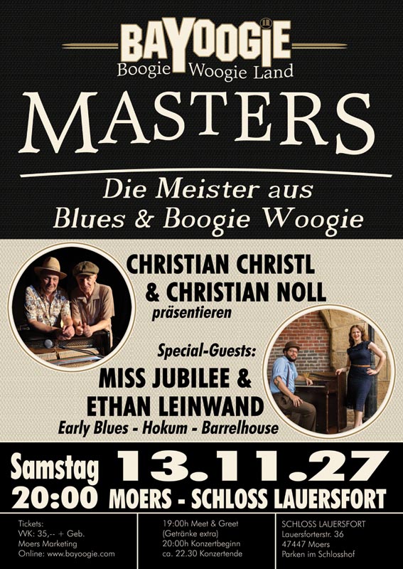 Ticket: Bayoogie Masters Moers - November 13, 2027