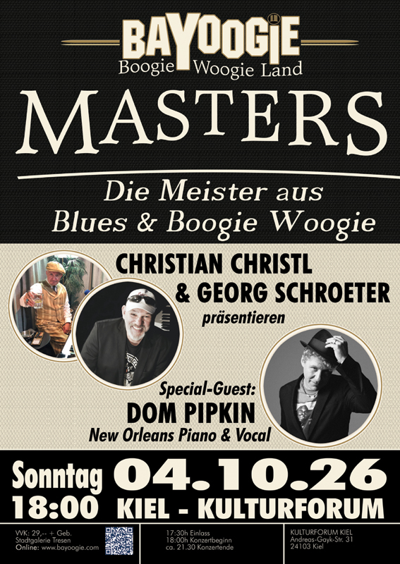 Ticket: Bayoogie Masters Kiel - Oktober 4, 2026