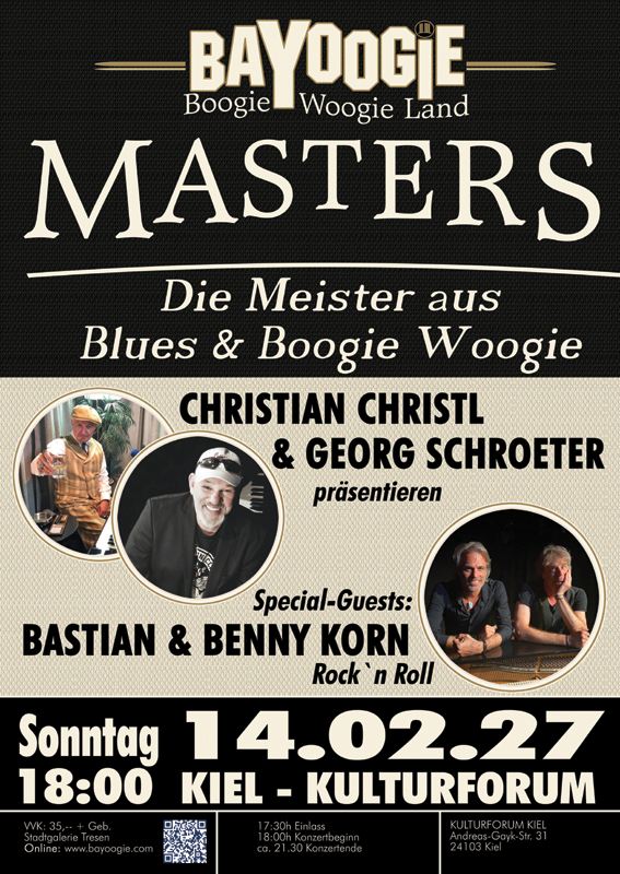 Ticket: Bayoogie Masters Kiel - Februar 14, 2027