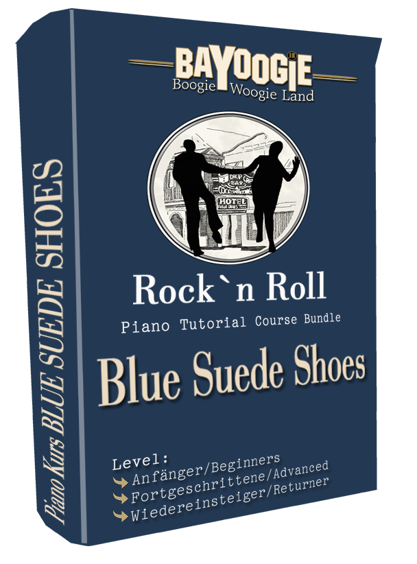 Piano Kurs "BLUE SUEDE SHOES"