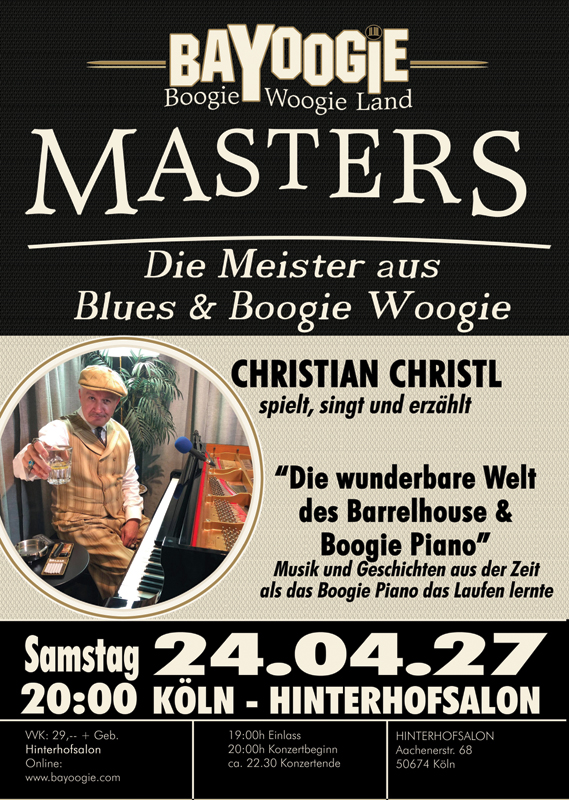 Ticket: Bayoogie Masters Köln - April 24, 2027