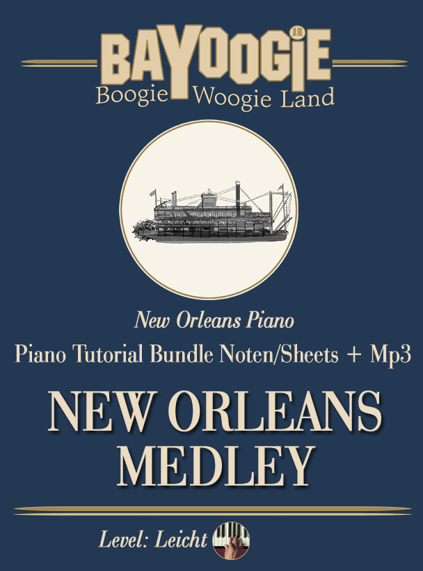 Piano Kurs "NEW ORLEANS MEDLEY"