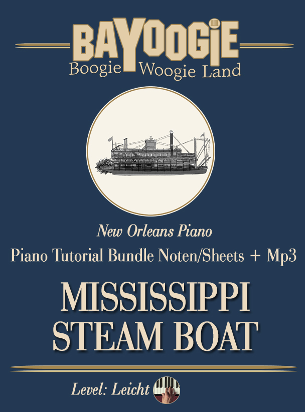Piano Kurs "MISSISSIPPI STEAM BOAT"