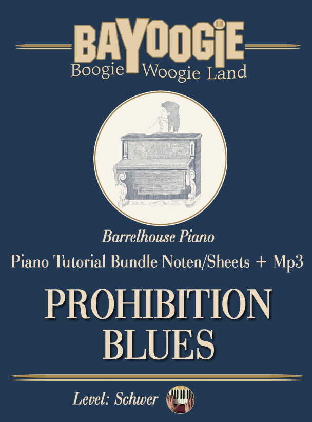 Piano Kurs "PROHIBITION BLUES"