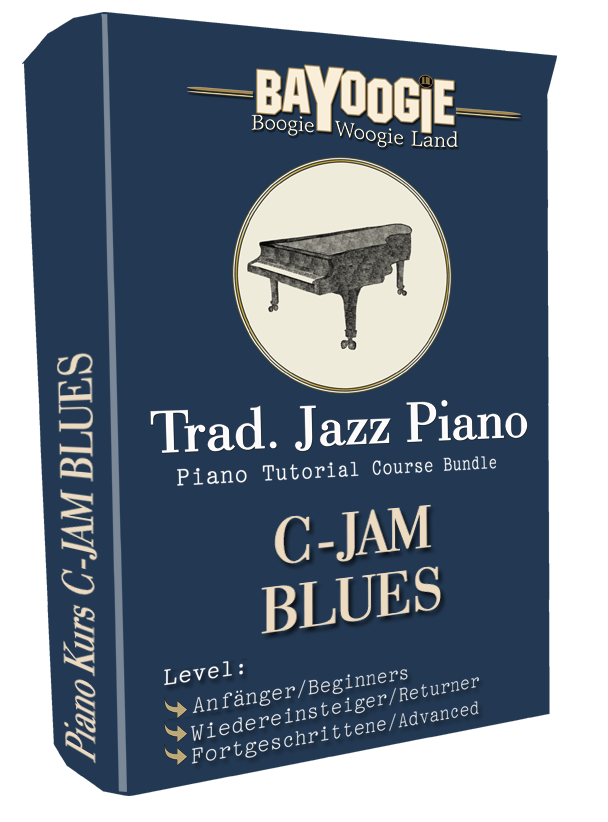 Piano Kurs "C-JAM BLUES"