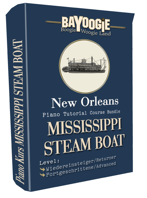 Piano Kurs "MISSISSIPPI STEAM BOAT"