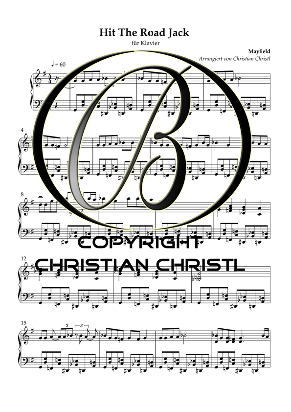 Piano Kurs "HIT THE ROAD JACK" – Bild 3