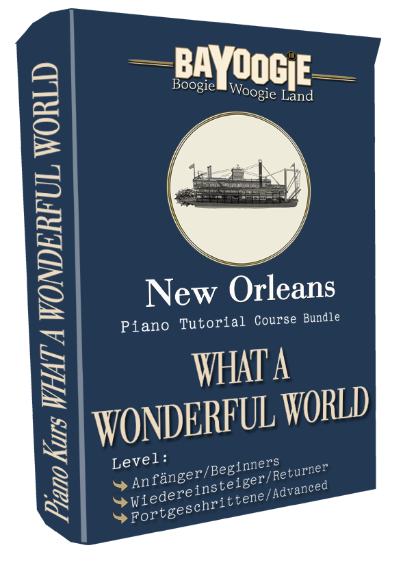 Piano Kurs "WHAT A WONDERFUL WORLD"