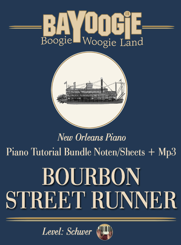Piano Kurs "BOURBON STREET RUNNER"