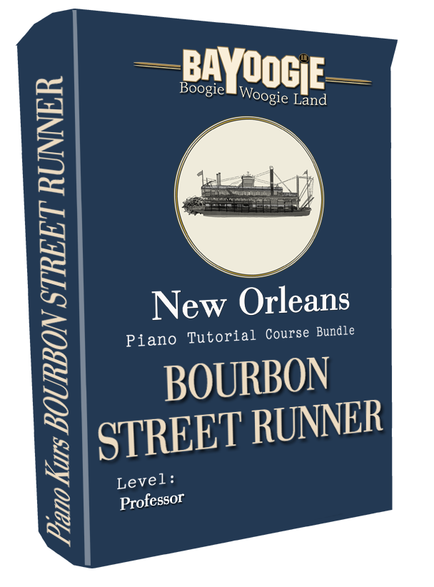 Piano Kurs "BOURBON STREET RUNNER"