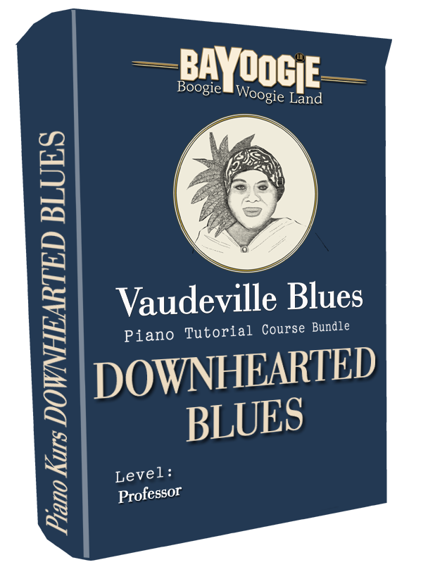 Piano Kurs "DOWNHEARTED BLUES"