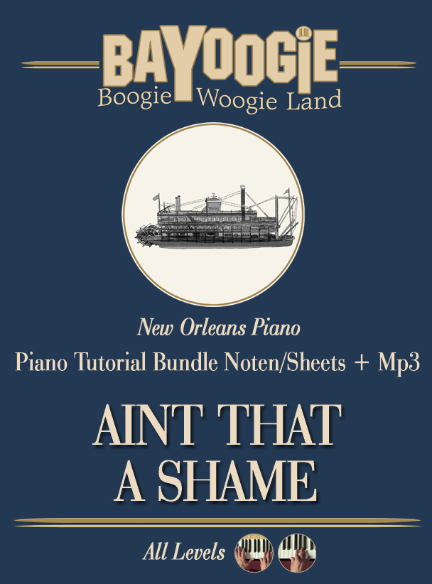 Piano Kurs "AINT THAT A SHAME"